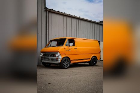 This classic Ford van hides an electric secret