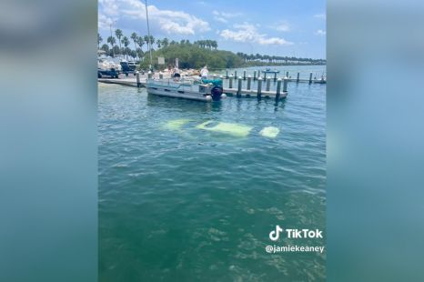 Honda de sea: CR-V sinks in boat ramp mishap
